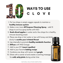 Load image into Gallery viewer, dōTERRA Clove Bud Essential Oil - 15ml