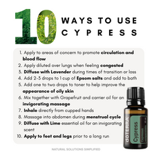 Load image into Gallery viewer, dōTERRA Cypress Essential Oil - 15ml