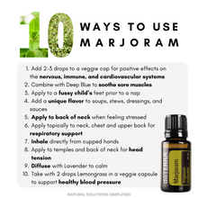 Load image into Gallery viewer, dōTERRA Marjoram Essential Oil - 15ml