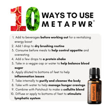 Load image into Gallery viewer, dōTERRA MetaPWR Oil- 15ml