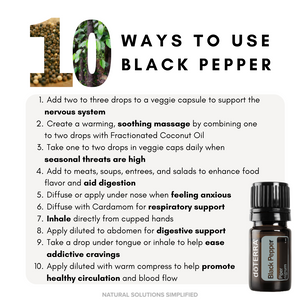 dōTERRA Black Pepper Essential Oil - 5ml