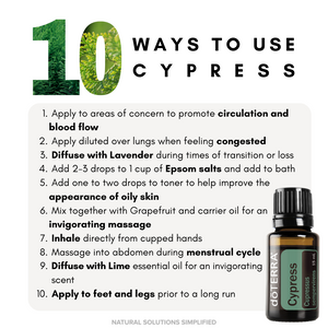 dōTERRA Cypress Essential Oil - 15ml