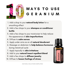 Load image into Gallery viewer, dōTERRA Geranium Essential Oil - 15ml