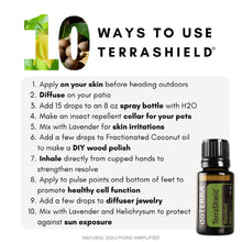 Load image into Gallery viewer, dōTERRA TerraShield® Outdoor Blend - 15ml