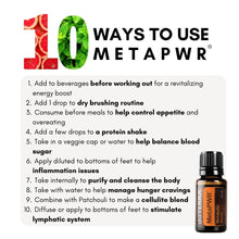 Load image into Gallery viewer, dōTERRA MetaPWR Oil- 15ml